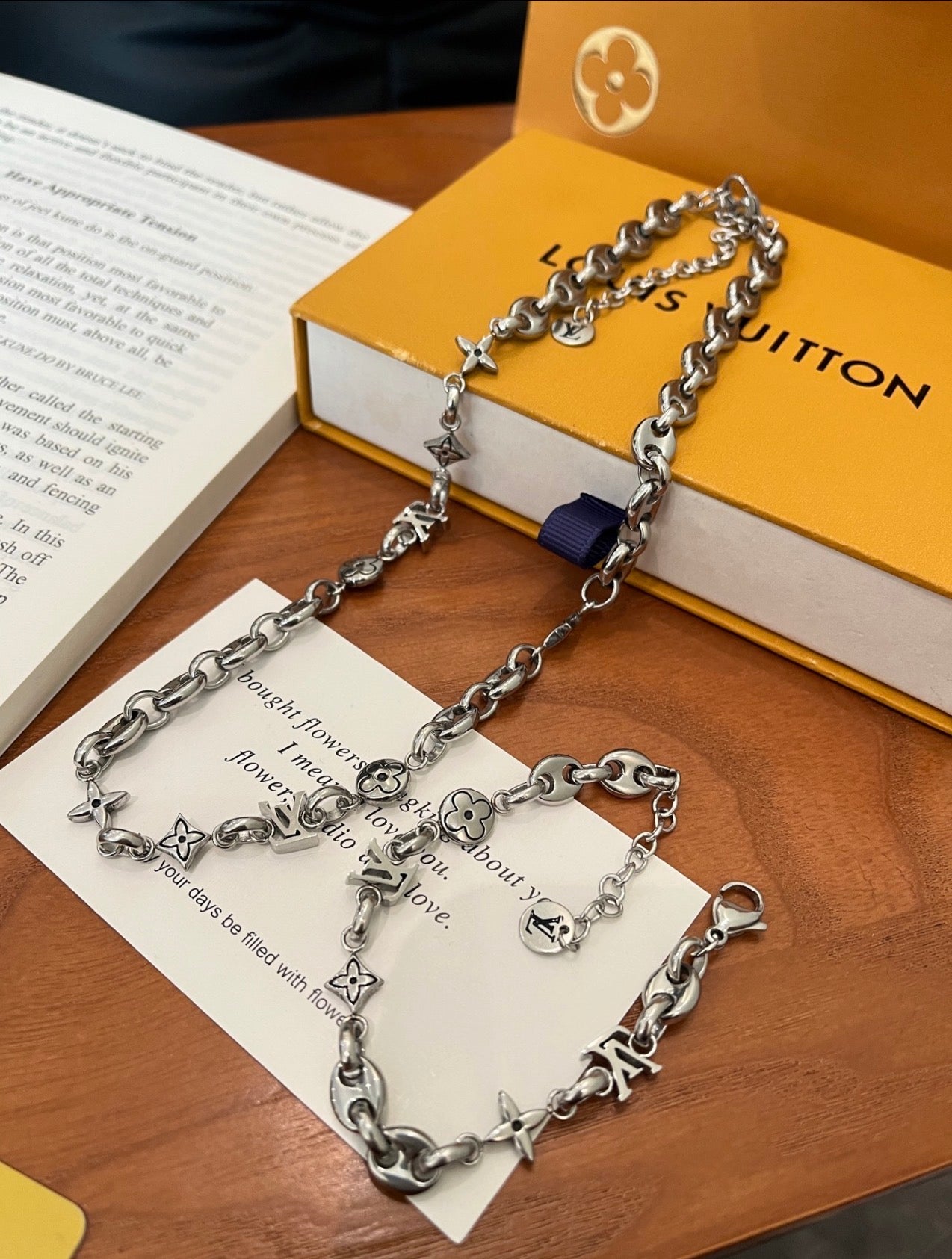 Matching Bracelet and Necklace (Sold separately )