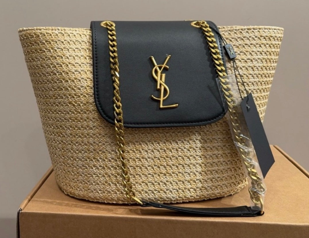 Woven Bucket Bag