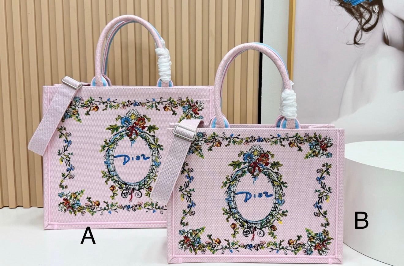 Canvas Pastel Tote