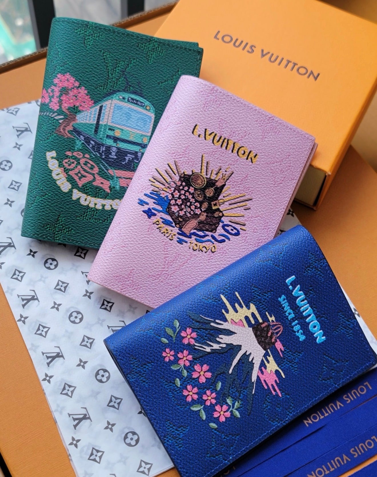 Japan Themed Passport Covers