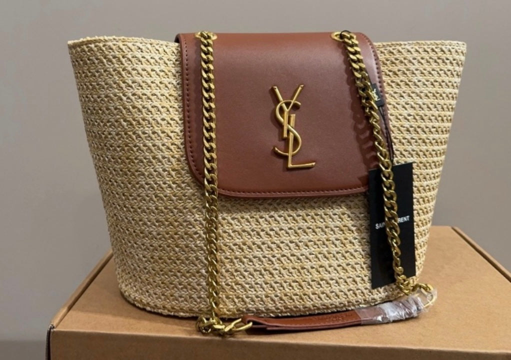 Woven Bucket Bag