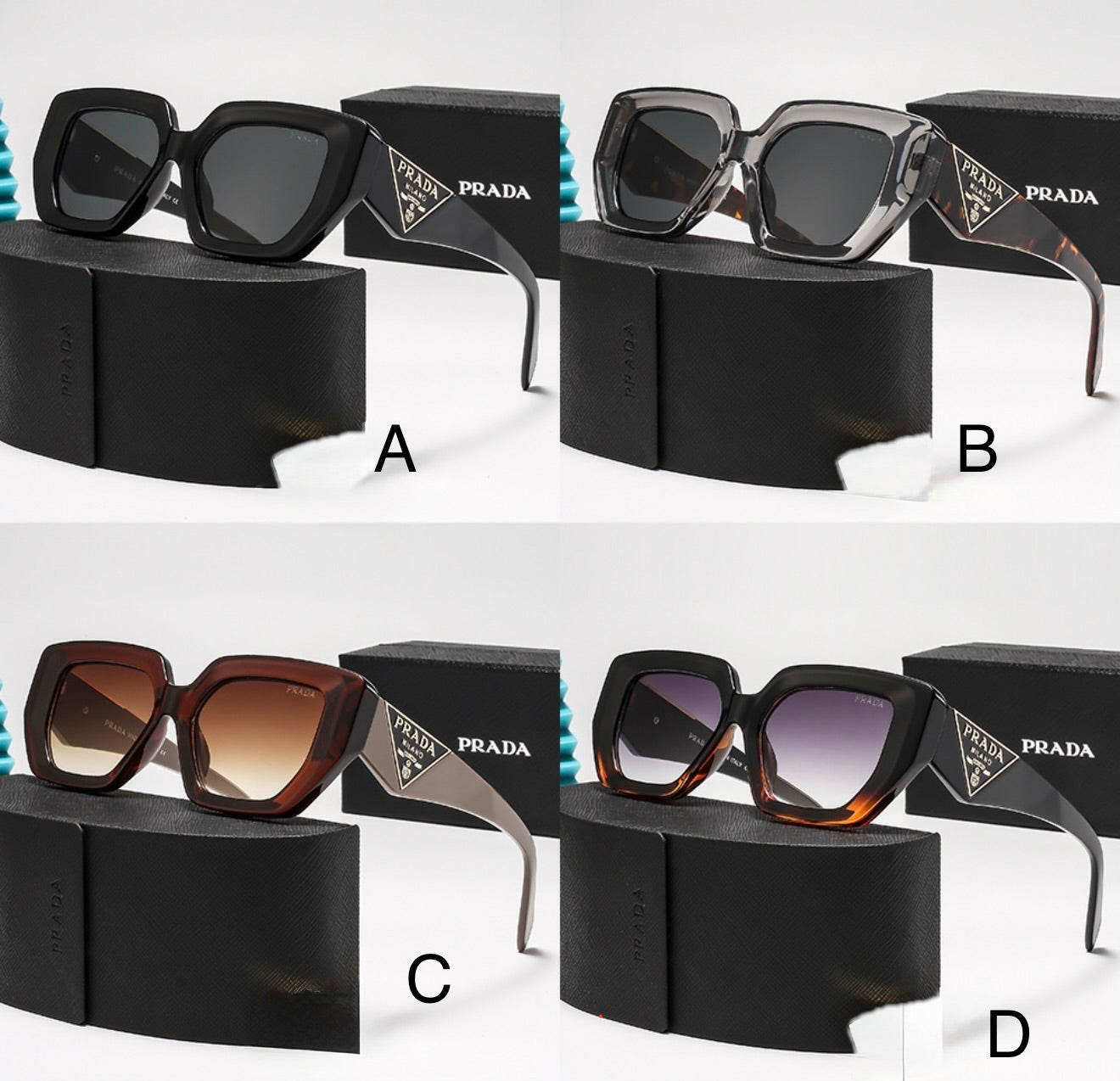 Angular Geometric Sunglasses