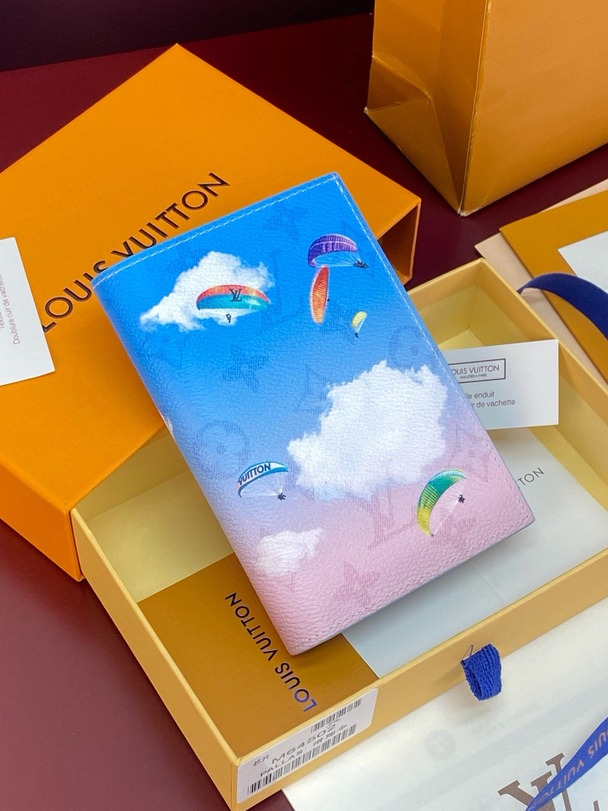 Aerial Illustration Passport Holder