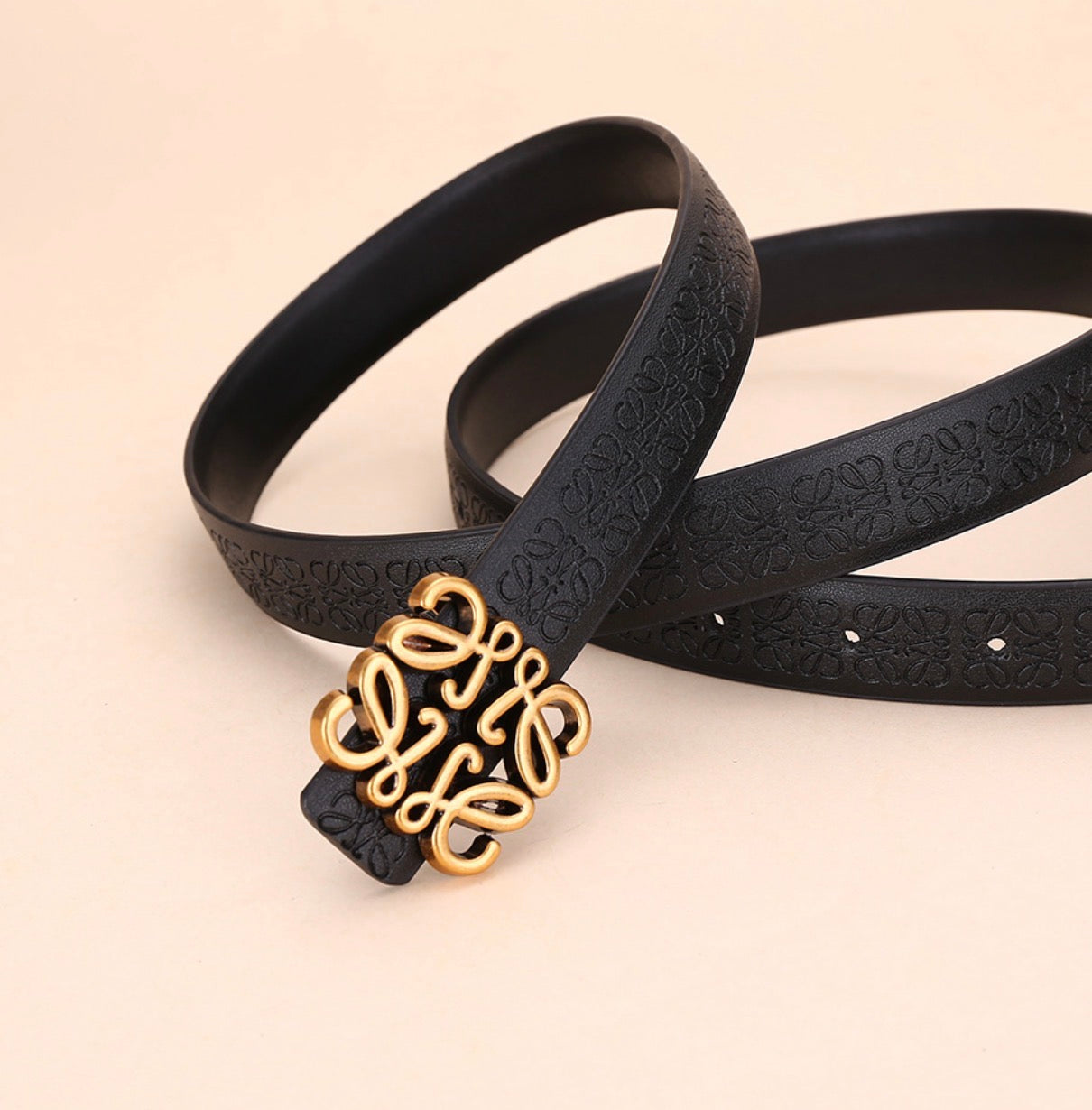 Abstract Logo Belt