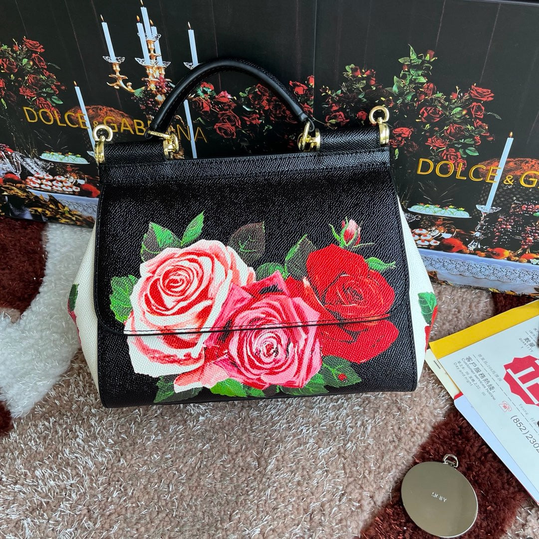 Vibrant Top-Handle Bag
