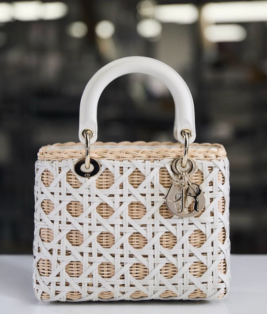 Designer Woven Small Tote