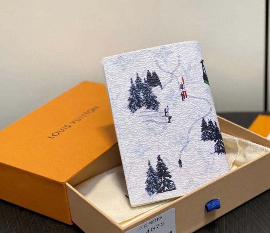Aerial Illustration Passport Holder