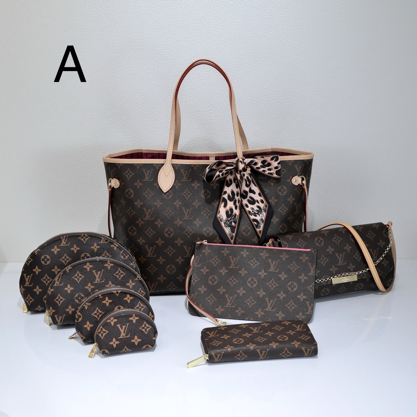 Classic Designer Tote Bag Set