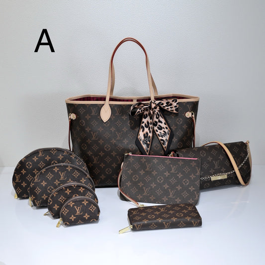 Classic Designer Tote Bag Set