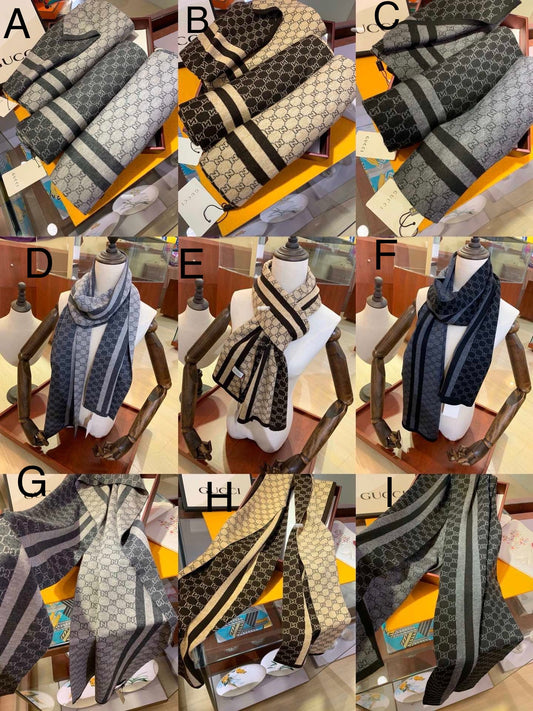 Men’s Designer G G Scarves