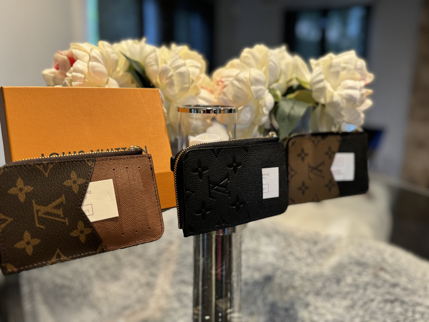 Snap Zip Card Holder w/Keychain