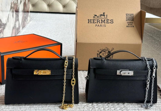 H Leather Handbag