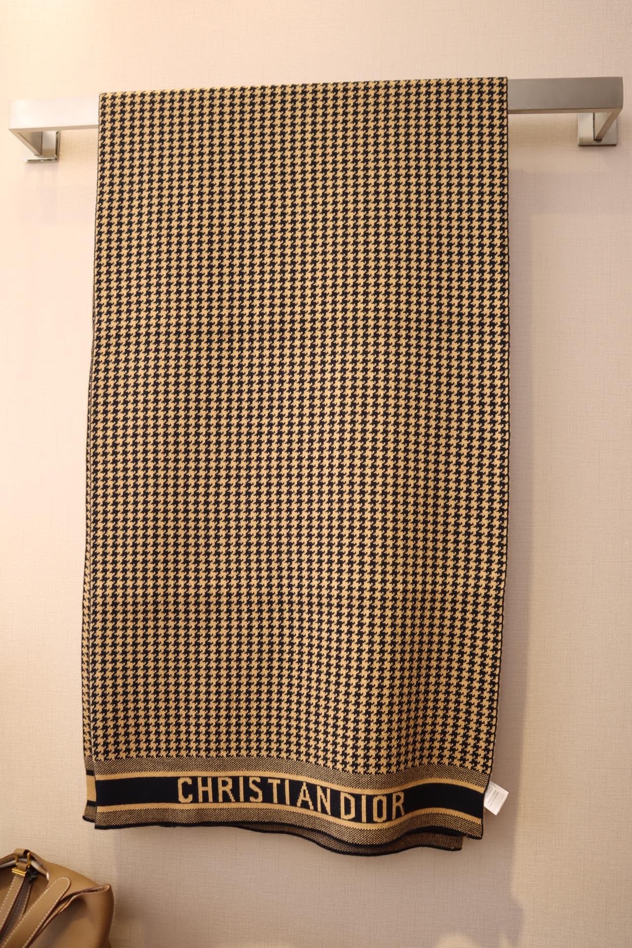 Designer Houndstooth Scarf