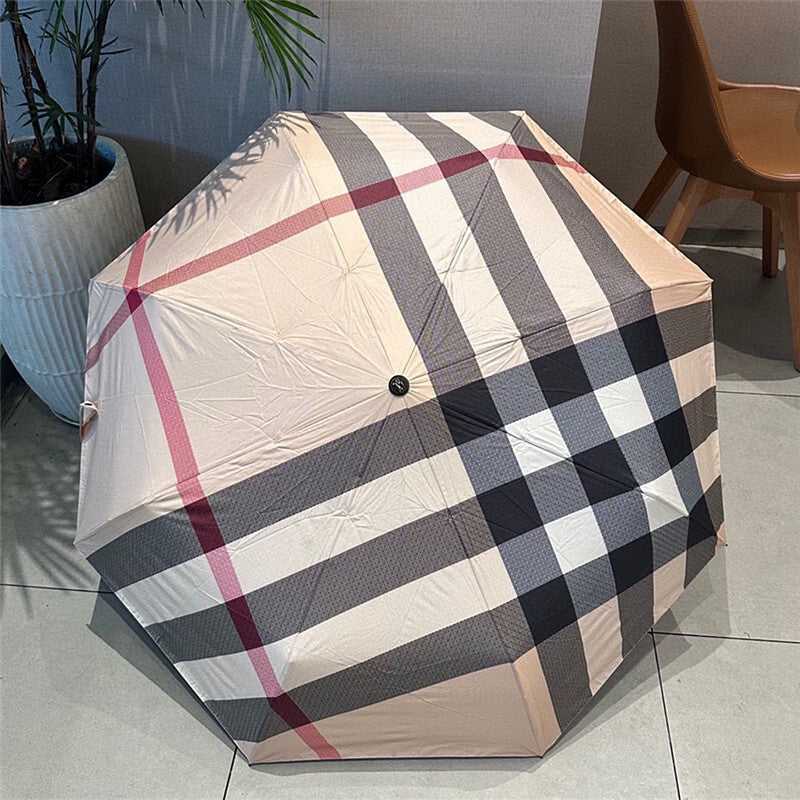 Plaid Designer Umbrella