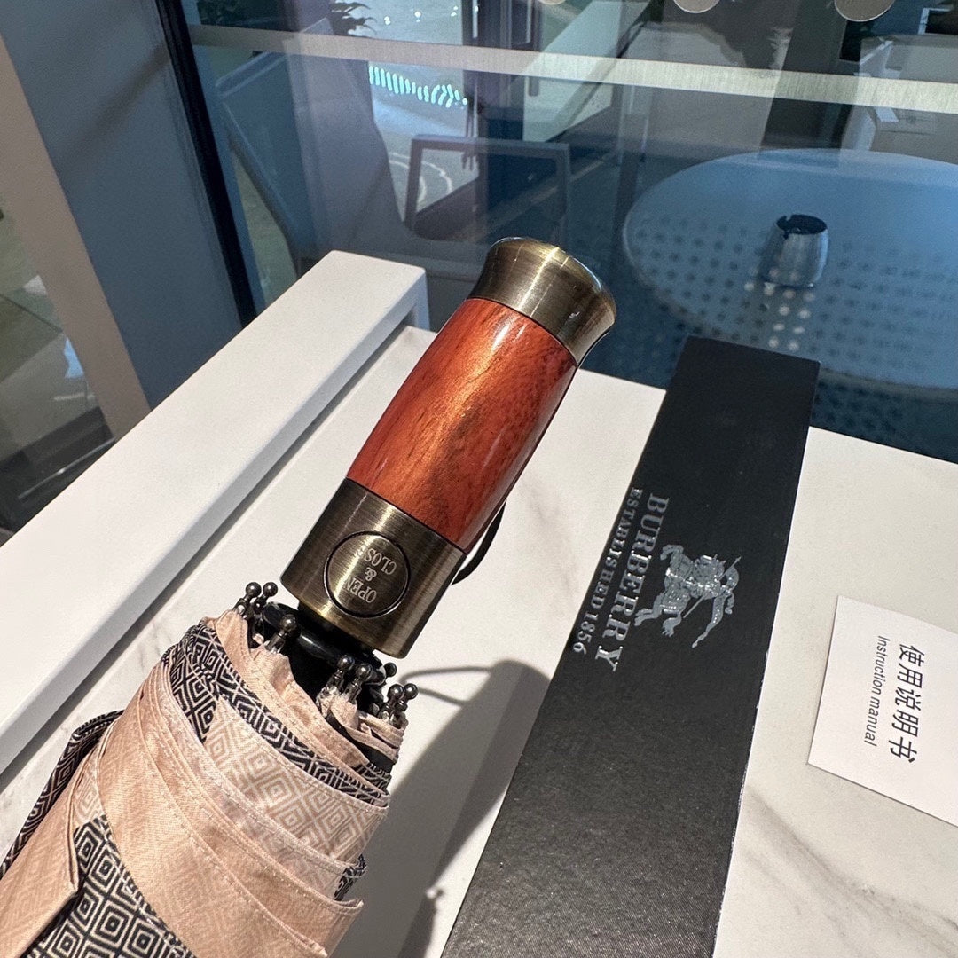 Plaid Designer Umbrella