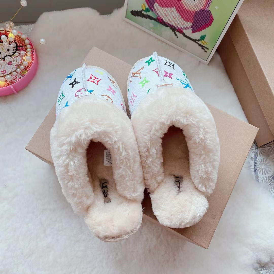 Adult Fur Lined Slippers