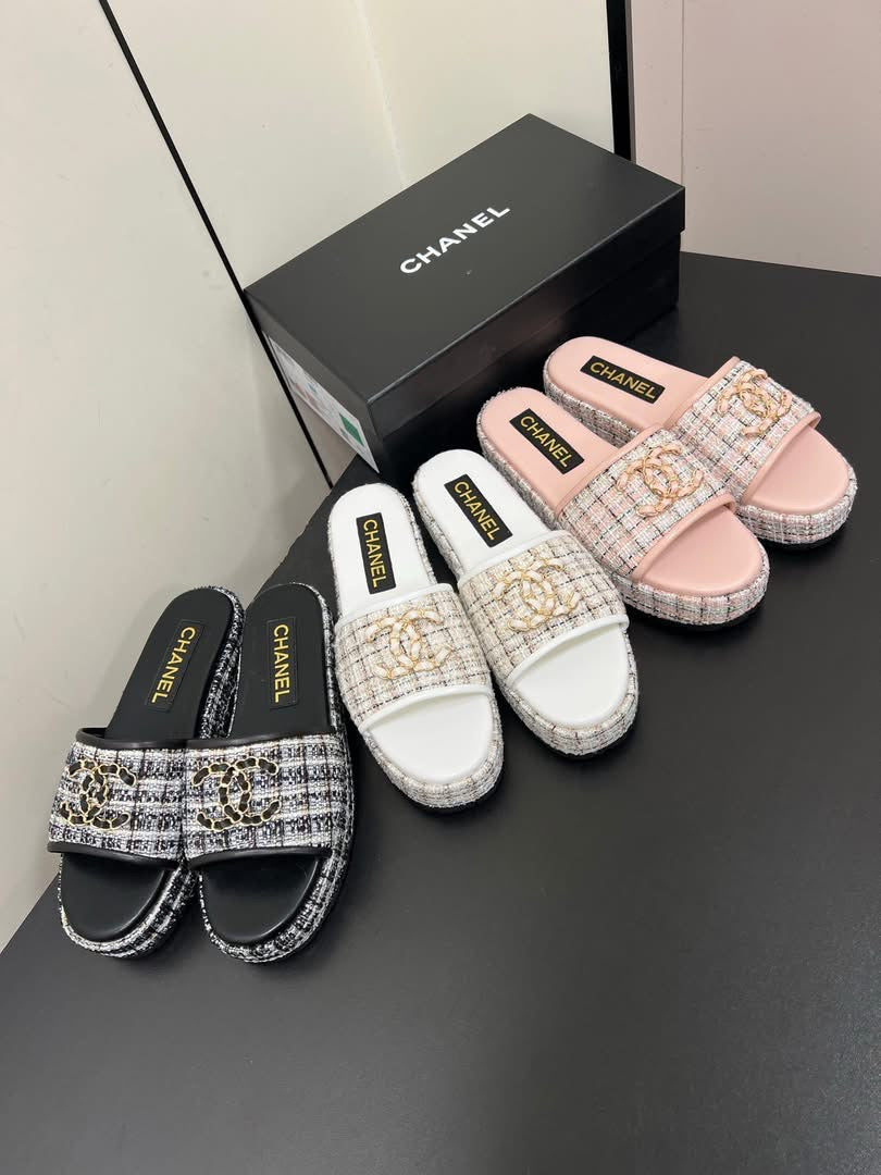 Designer Woven Slides