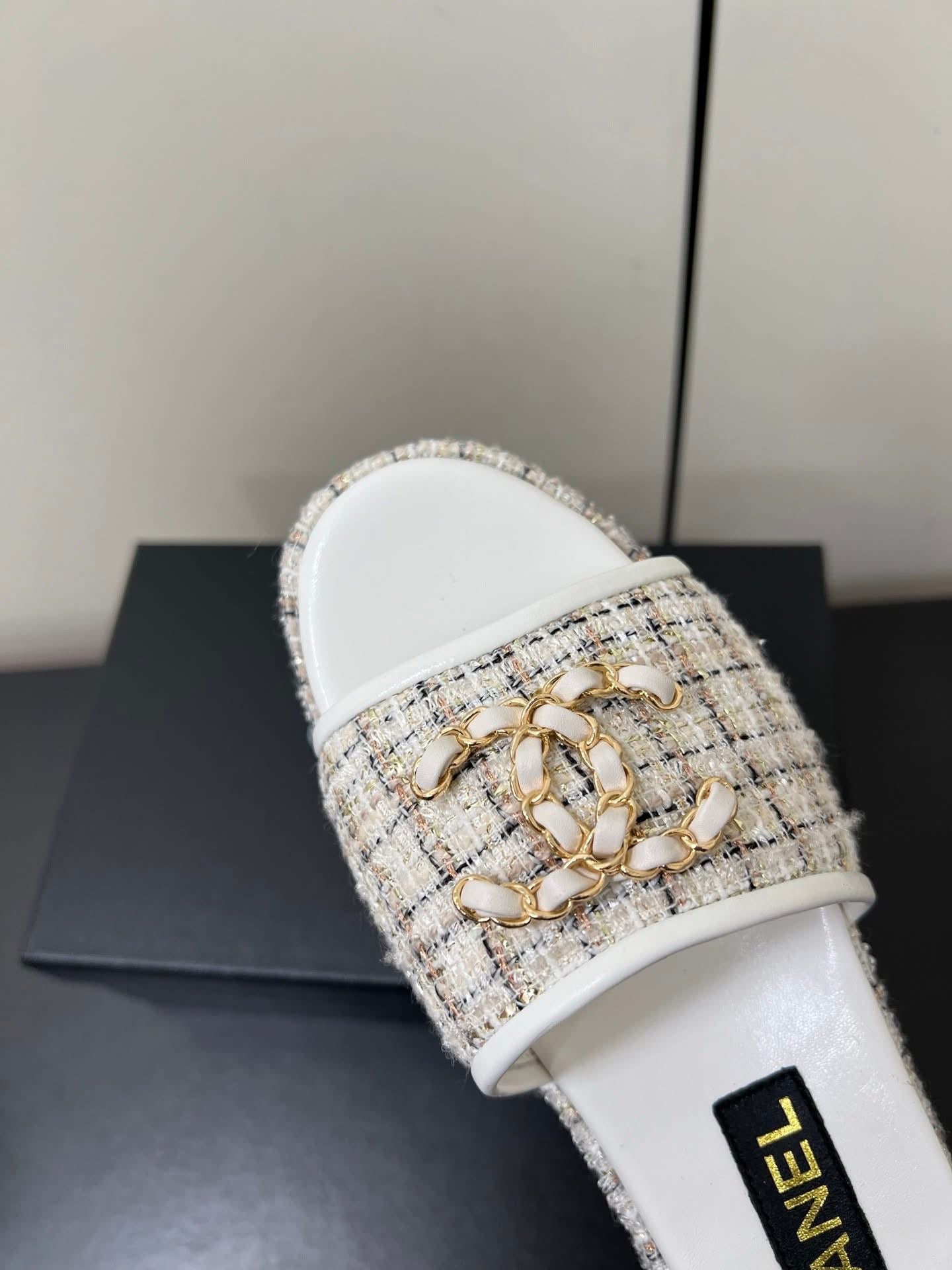 Designer Woven Slides