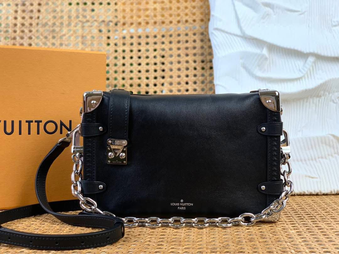 Designer Crossbody Trunk Bag