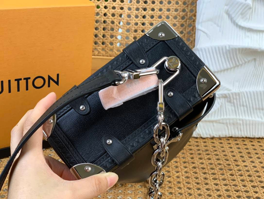 Designer Crossbody Trunk Bag