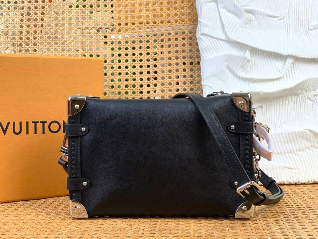 Designer Crossbody Trunk Bag