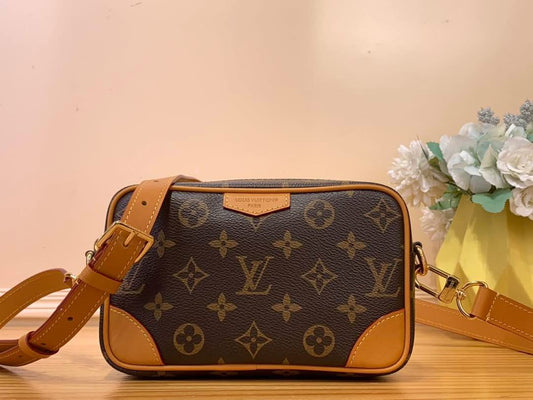 Designer Brown Crossbody