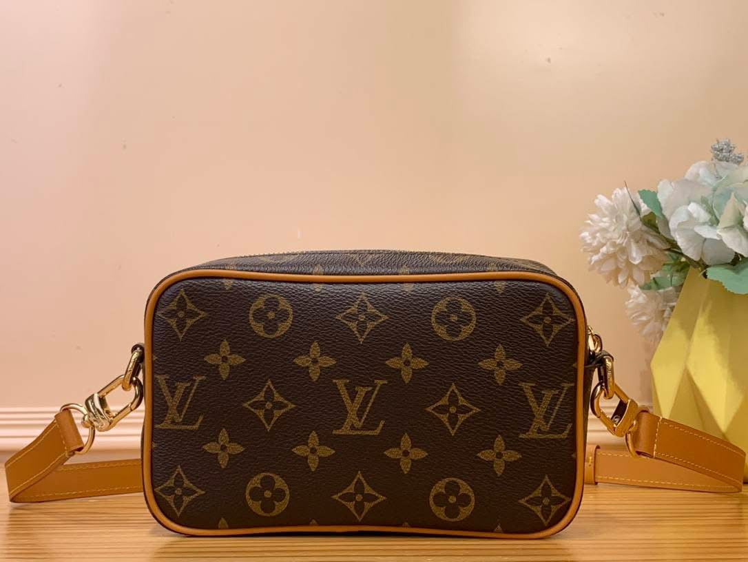 Designer Brown Crossbody