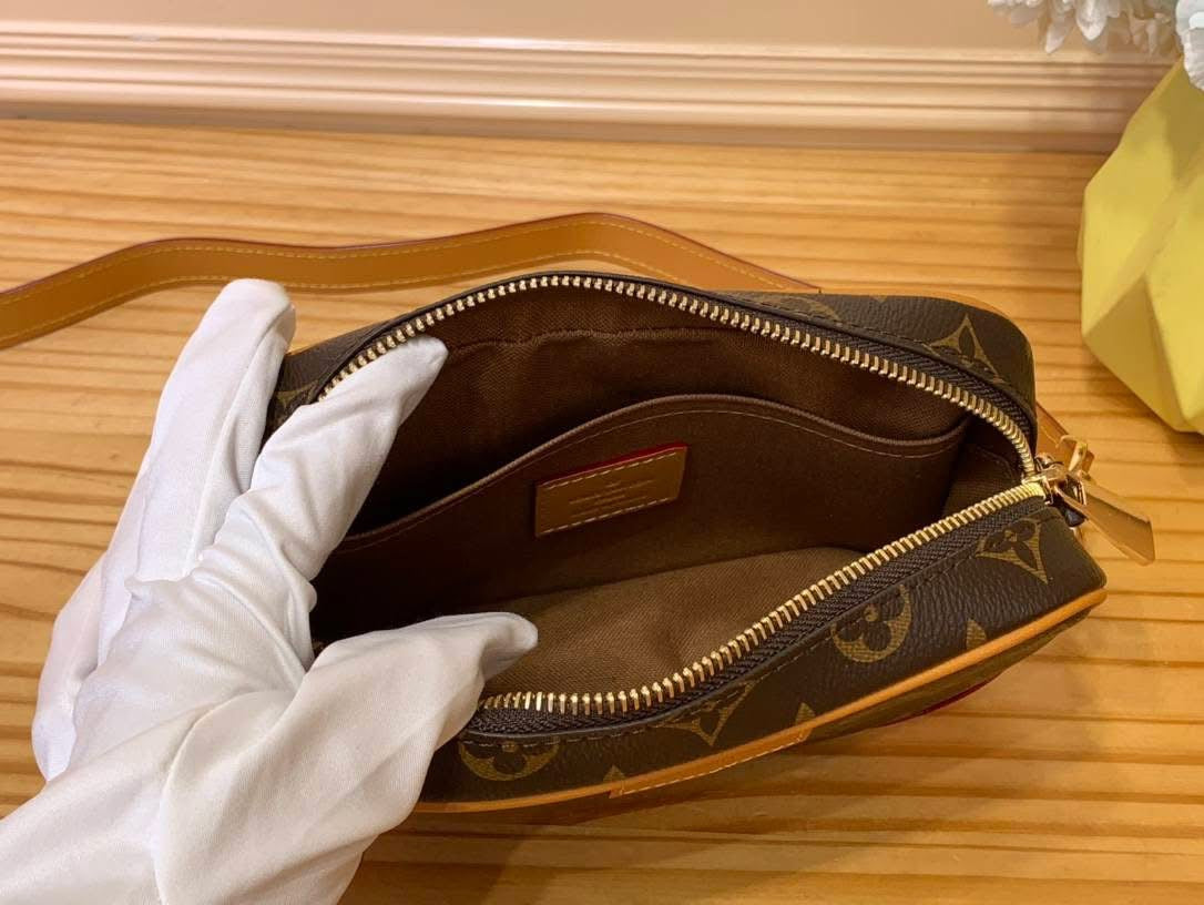 Designer Brown Crossbody