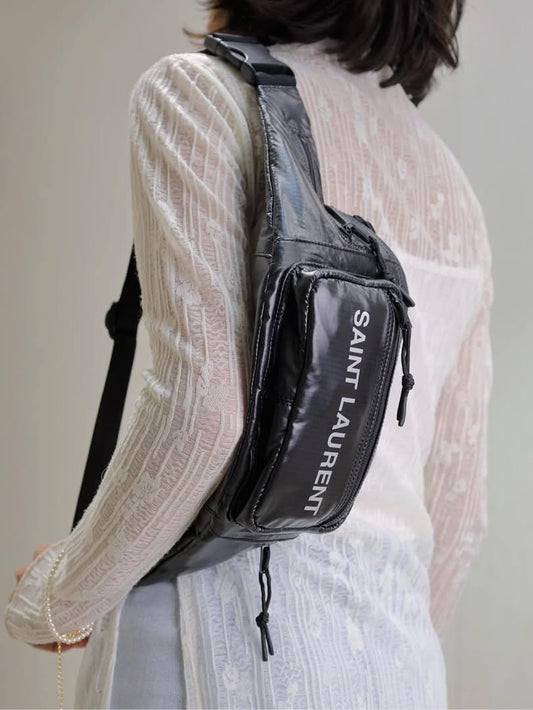 Designer Nylon Body Belt Bag