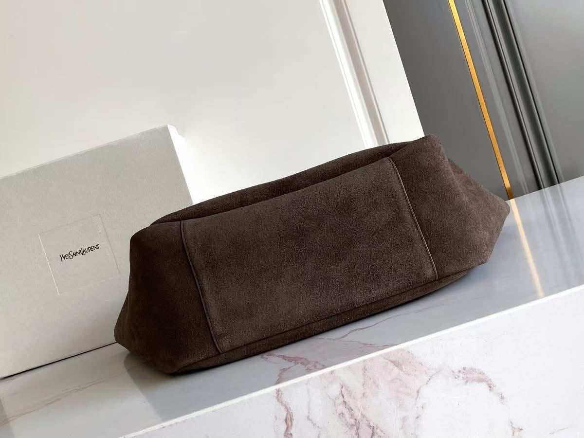 Suede Brown Designer Tote