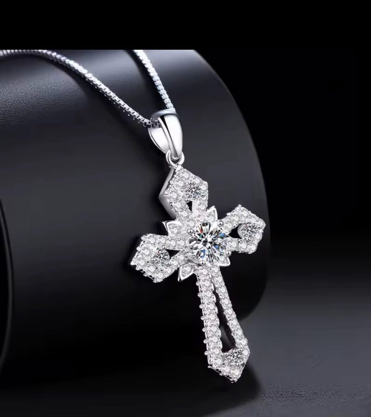 Intricate Bling Cross