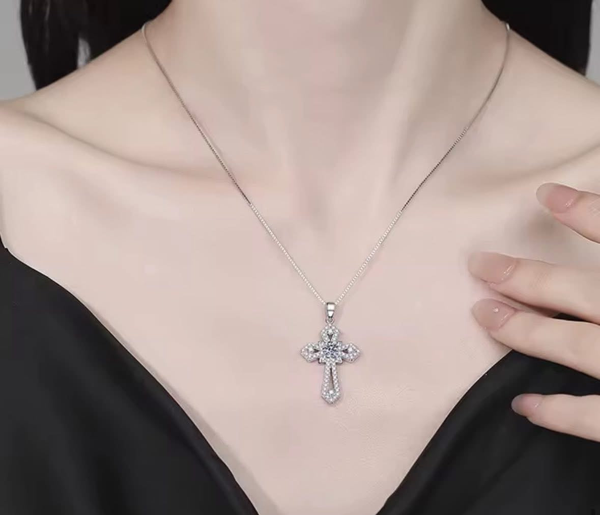 Intricate Bling Cross