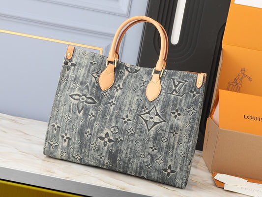 Vintage Denim Tote