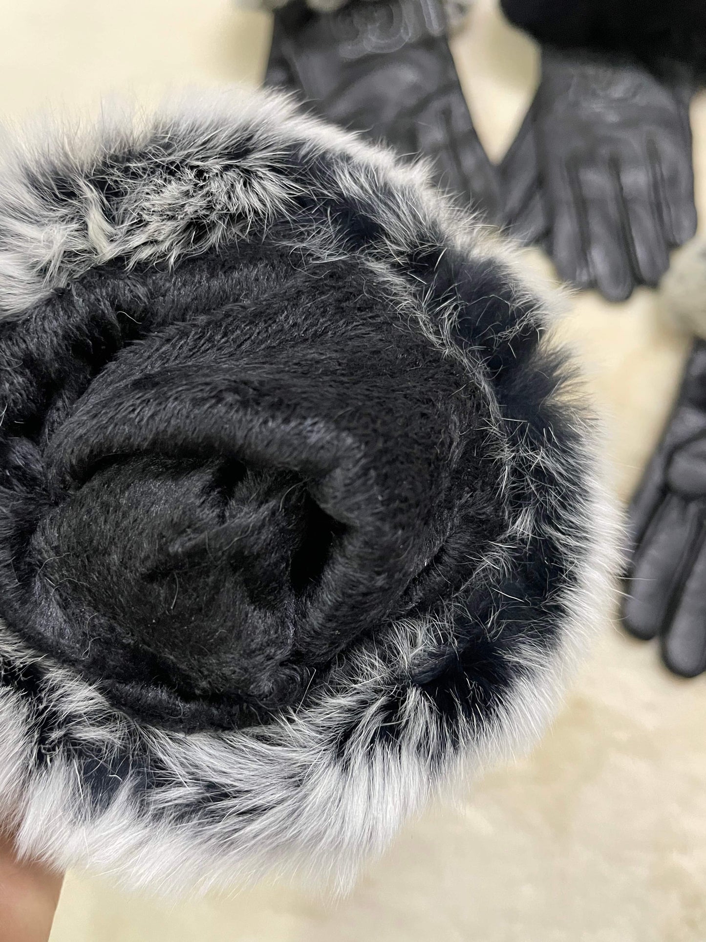 Furry Designer Gloves