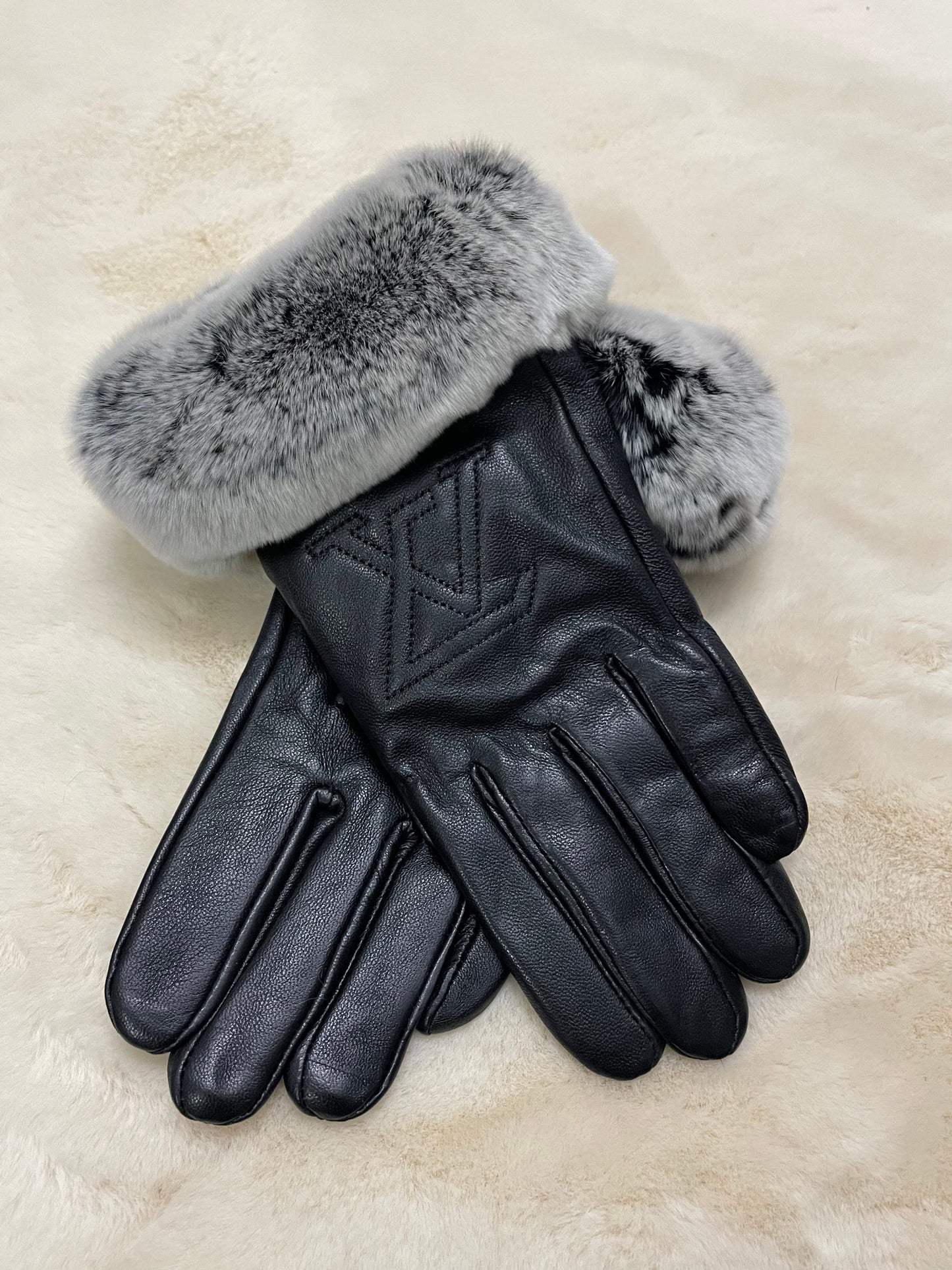Furry Designer Gloves