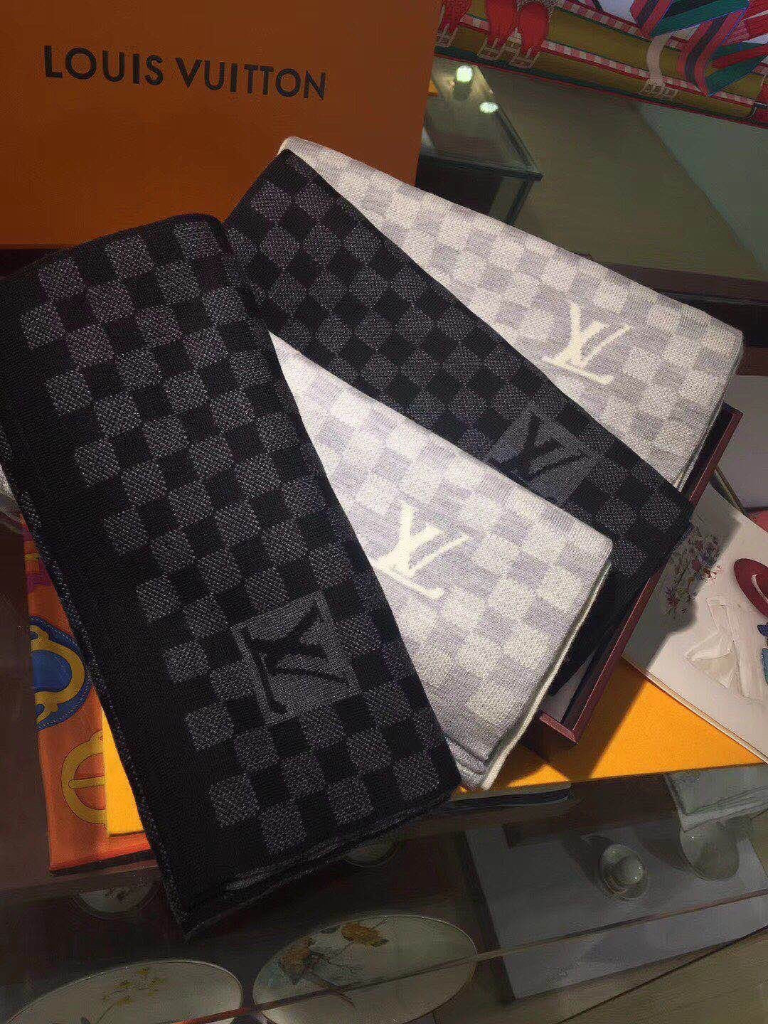 Men’s Designer Checkered Scarf