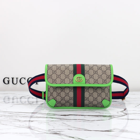 Designer Crossbody/Belt Bag w/ Magnetic Flap Closure