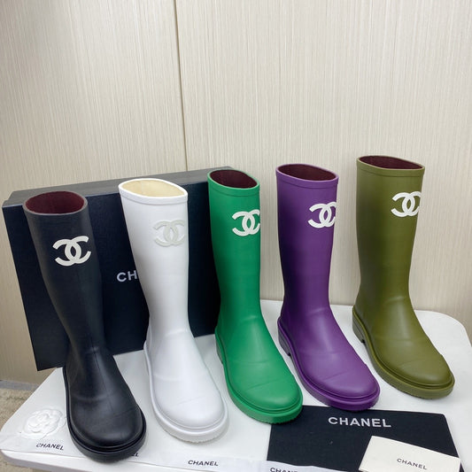 Designer Tall Rain Boots